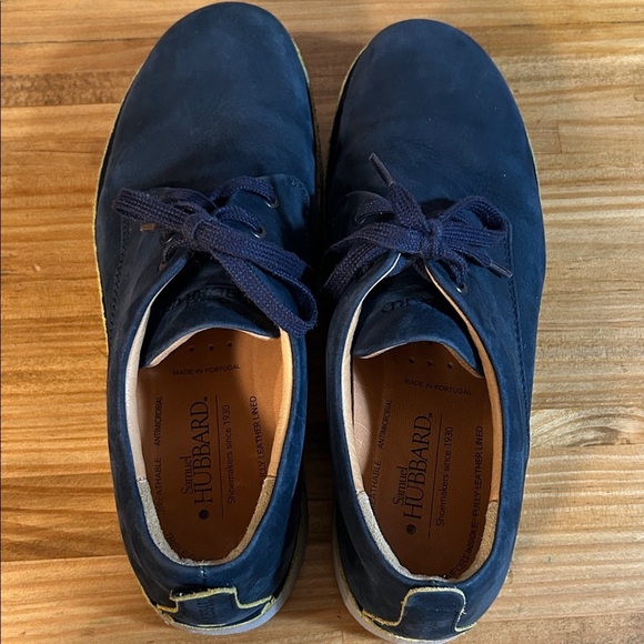 Samuel Hubbard Free Men’s Size 11.5 Casual Walking Shoe Navy Suede Leather main image 7
